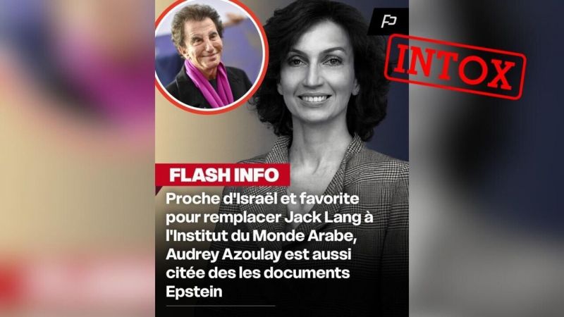 Image for the Tweet beginning: Affaire Epstein : confusion et