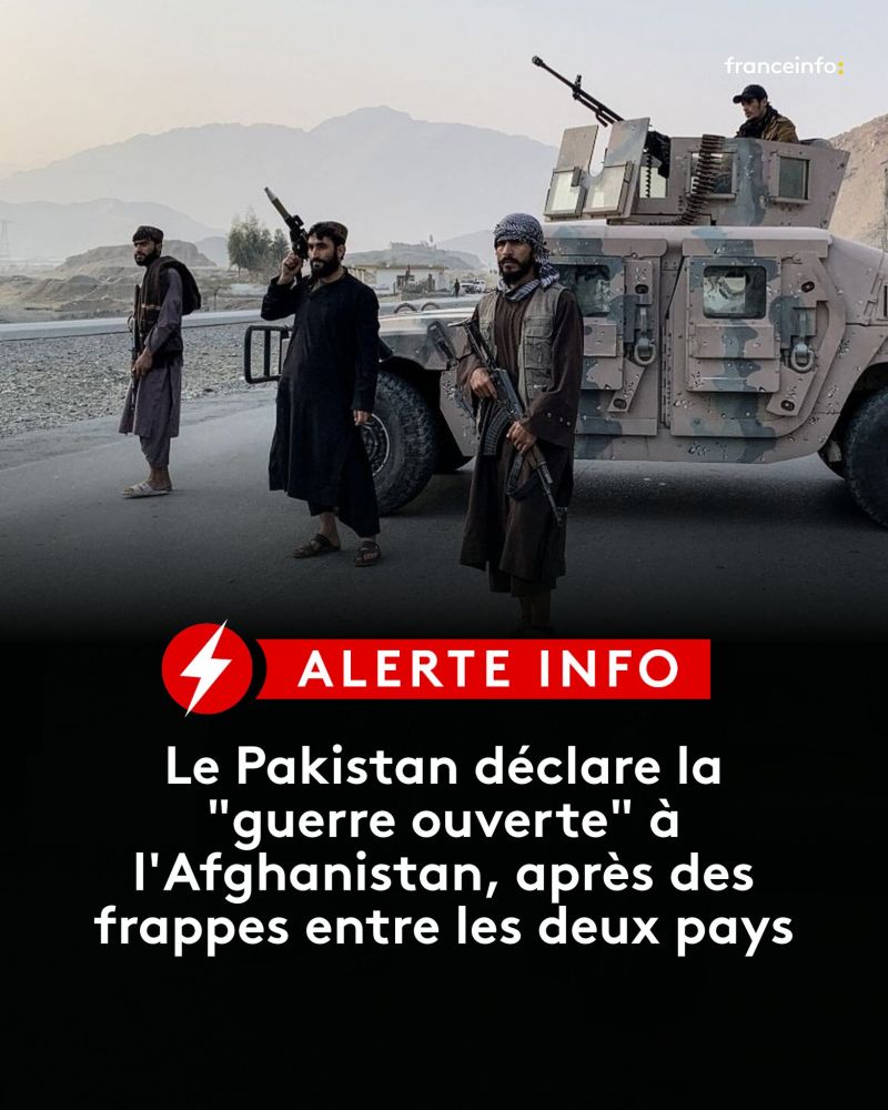 Image for the Tweet beginning: ⚡ ALERTE INFO
"Nos troupes