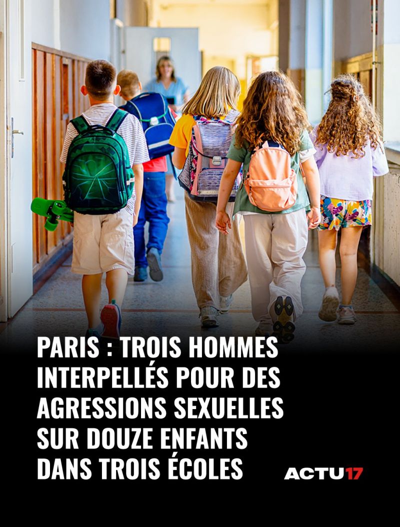 Image for the Tweet beginning: Paris : Trois hommes interpellés