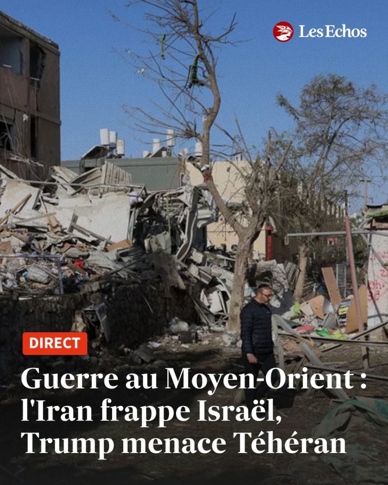 Image for the Tweet beginning: 🔴 DIRECT. L'Iran a visé