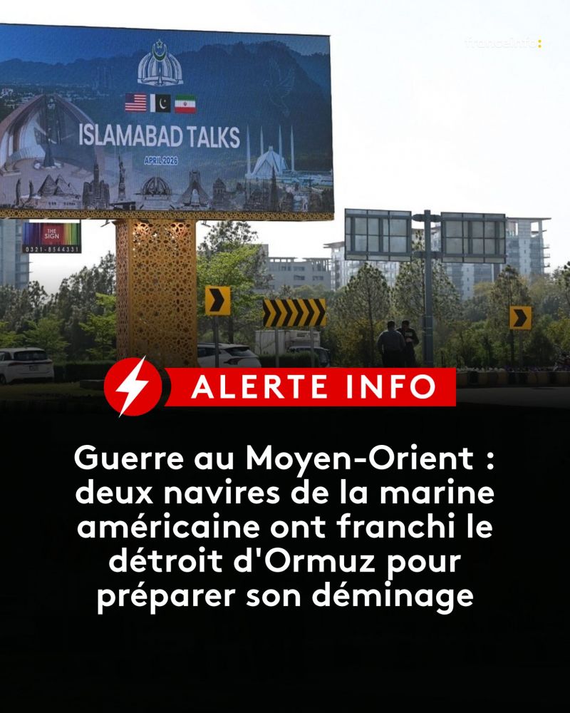 Image for the Tweet beginning: ALERTE INFO - "Nous avons