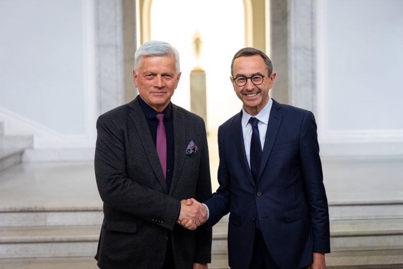 Image for the Tweet beginning: A Varsovie aujourd'hui j'ai rencontré