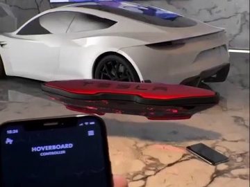 Tesla-Hoverboard Concept