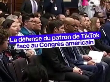 La défense du patron de TikTok face au Congrès américain