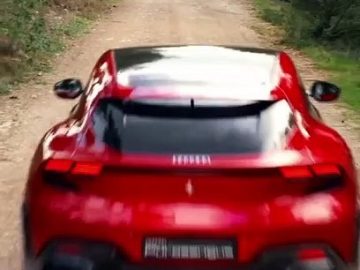 Ferrari Purosangue off the asphalt
